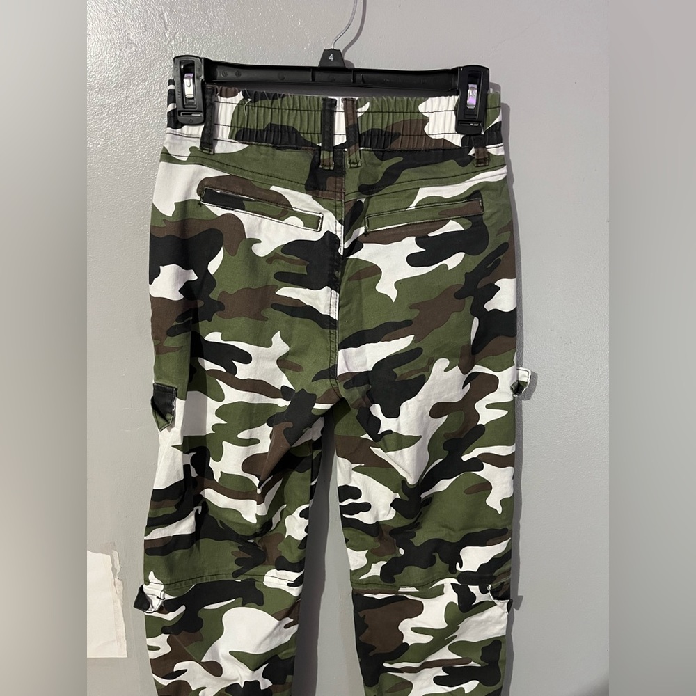 camouflage cargo pants